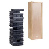 Block Stacking Party Game WE Games Tumble Tower com estojo