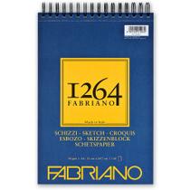 Bloco 1264 Fabriano Sketch A4 120 Folhas Papel Liso 90g/m²