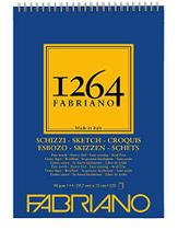 Bloco 1264 Fabriano Sketch A4 120 Folhas