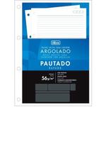 Bloco 200 Folhas Soltas Pautadas Para Fichario Tilibra