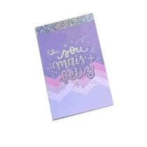 Bloco 40 fls (candy) 75 grs sou mais feliz merci 774