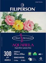 Bloco A3 300g Filiperson aquarela 12 folhas Bloco A3 300g Filiperson aquarela 12 folhas