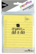 Bloco Adesivo 100x125mm 75 Folhas Tris