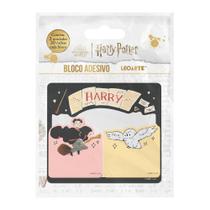 Bloco Adesivo 3 Unidades 20 Folhas Harry Potter LEOARTE