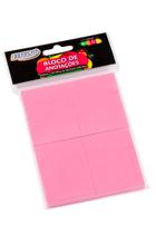 Bloco adesivo 38x51 100 fls rosa Brw Bloco adesivo 38x51 100 fls rosa Brw