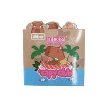 Bloco Adesivo 6 Em 1 Tili Notes 58mm x 58mm CapyClub TILIBRA Bloco Adesivo 6 Em 1 Tili Notes 58mm x 58mm CapyClub TILIBRA