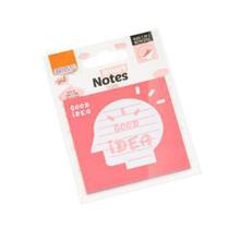 Bloco Adesivo 75 X 75 com 30 Folhas 2 Em 1 Coral