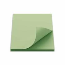 Bloco Adesivo 75x75mm Verde 100FLS - EI020