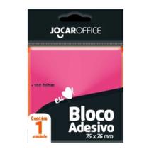 Bloco Adesivo 76mmx76mm - rosa