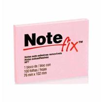 Bloco adesivo 76x102 notefix rosa 100f / bl / 3m