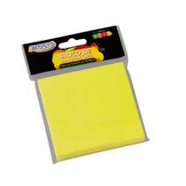 Bloco Adesivo Amarelo Neon 76 X 76mm com 100 Folhas Brw Bloco Adesivo Amarelo Neon 76 X 76mm com 100 Folhas Brw