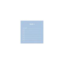 Bloco adesivo azul 76x76 100F C/12 jocar