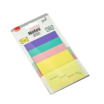 Bloco adesivo Brw 76x76mm transparente pastel 40 folhas Bloco adesivo Brw 76x76mm transparente pastel 40 folhas