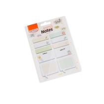Bloco Adesivo BRW Smart Notes Call Up Floral 10 Blocos Com 25Fls Bloco Adesivo BRW Smart Notes Call Up Floral 10 Blocos Com 25Fls