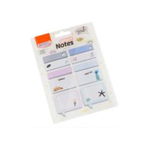 Bloco Adesivo BRW Smart Notes Call Up Verão 10 Blocos Com 25Fls