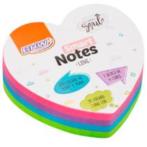 Bloco Adesivo BRW Smart Notes Colorido Soul Love 200fls