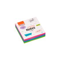 Bloco Adesivo BRW Smart Notes Cubo Colorido Soul 76x76m 200 Folhas Bloco Adesivo BRW Smart Notes Cubo Colorido Soul 76x76m 200 Folhas