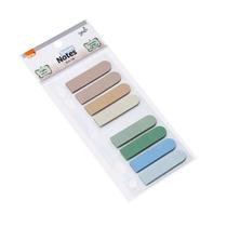 Bloco adesivo Brw smart notes relax flag 8 cores 45x12mm Bloco adesivo Brw smart notes relax flag 8 cores 45x12mm
