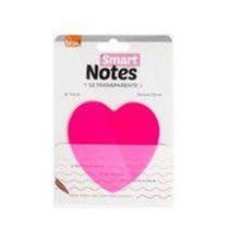 Bloco Adesivo - BRW - Smart Notes s2 Transparente Rosa 70x70mm 20 Folhas