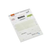 Bloco Adesivo BRW Smart Notes Transparente 76x76mm 20 Folhas Bloco Adesivo BRW Smart Notes Transparente 76x76mm 20 Folhas
