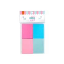 Bloco Adesivo BRW Smart Notes Tutti Frutti 38x51mm 4 Blocos 50 Folhas Bloco Adesivo BRW Smart Notes Tutti Frutti 38x51mm 4 Blocos 50 Folhas