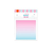 Bloco Adesivo BRW Smart Notes Tutti Frutti Pautado 50 Folhas Bloco Adesivo BRW Smart Notes Tutti Frutti Pautado 50 Folhas