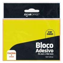 Bloco Adesivo Cor Neon 76mmx102mm Bloco Adesivo Cor Neon 76mmx102mm