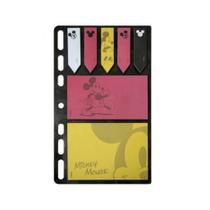 Bloco Adesivo Dac Mickey Com Para Fichário 07un