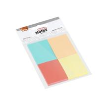 Bloco Adesivo de anotaçoes 35x51mm 4 unidades Cores Novas Beach