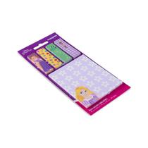 Bloco Adesivo e Marcadores Maxprint Rapunzel 76mm x 76mm/ 15mm x 15mm 100 Folhas Bloco Adesivo e Marcadores Maxprint Rapunzel 76mm x 76mm/ 15mm x 15mm 100 Folhas
