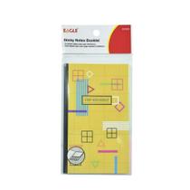 Bloco adesivo eagle sticky notes booklet 50fls