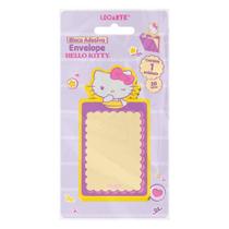 Bloco Adesivo Envelope Hello Kitty 20 Folhas Leoarte