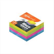 Bloco adesivo Jocar Office 76X76mm neon com 400 folhas Bloco adesivo Jocar Office 76X76mm neon com 400 folhas