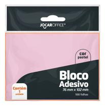 Bloco Adesivo Jocar Office Pastel 76x102mm 100 Folhas