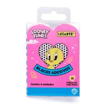 Bloco Adesivo Looney Tunes 3 Dobras com 4 Blocos - Leo&Leo Bloco Adesivo Looney Tunes 3 Dobras com 4 Blocos - Leo&Leo