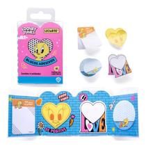 Bloco adesivo looney tunes 4 blocos com 15 folhas - leoarte Bloco adesivo looney tunes 4 blocos com 15 folhas - leoarte