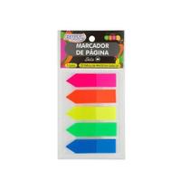 Bloco Adesivo Marcador de Página 12 x 44mm com 125 Folhas BRW Bloco Adesivo Marcador de Página 12 x 44mm com 125 Folhas BRW