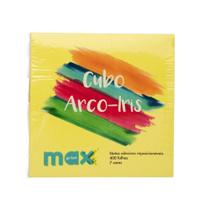 Bloco Adesivo Maxcubo 7 Cores 744867 - Maxprint