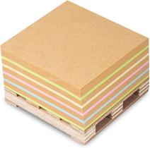 Bloco Adesivo Maxprint Cubo Kraft Colors - Médio - 76mm x 76mm - c/ 400 fls Bloco Adesivo Maxprint Cubo Kraft Colors - Médio - 76mm x 76mm - c/ 400 fls