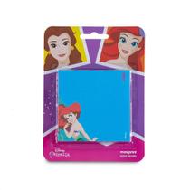 Bloco Adesivo Maxprint Kit Princesas Ariel E Bela 100 Folhas