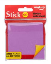 Bloco Adesivo Molin Stick Neon