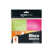 Bloco Adesivo Neon 38X50 Jocar Office