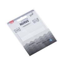 Bloco Adesivo Notes Transparente 76x76mm 1bloco 20fls - Brw Bloco Adesivo Notes Transparente 76x76mm 1bloco 20fls - Brw