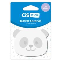 Bloco Adesivo Panda Cis 75x60mm com 20 Folhas Bloco Adesivo Panda Cis 75x60mm com 20 Folhas
