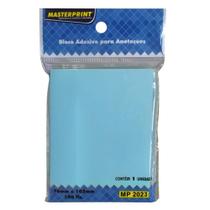 Bloco Adesivo Para Anotações MP 2023 76x102mm Azul com 100 FL Masterprint