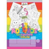 Bloco adesivo para colorir tilibra - 12 folhas