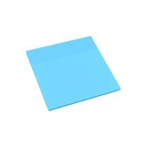 Bloco Adesivo Pet Azul Pastel Transparente 75x75MM 50Fls - EI151 - Keep