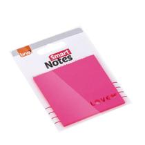 Bloco Adesivo Plastico Smart Notes 70x70mm Cut Love 30 folhas