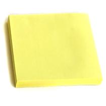 Bloco Adesivo Post 100 Folhas 76x76 anotações Stick Note Papel bloquinho de notas - amarelo2