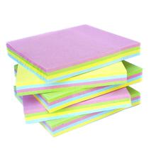 Bloco Adesivo Post 500 Folhas 76x76 anotações Stick Note Papel bloquinho de notas - Amarelo